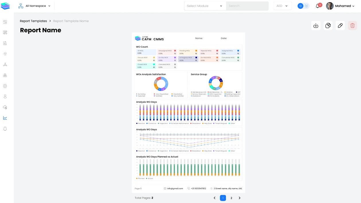 Report Profile